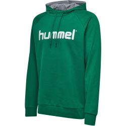 hummel GO Baumwoll Logo Hoodie Kinder evergreen 152