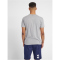 hummel GO Baumwoll Logo T-Shirt Herren grey melange S