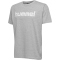 hummel GO Baumwoll Logo T-Shirt Herren grey melange M