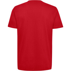hummel GO Baumwoll Logo T-Shirt Herren true red S