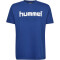 hummel GO Baumwoll Logo T-Shirt Herren true blue M