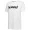 hummel GO Baumwoll Logo T-Shirt Herren white S