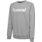 hummel GO Baumwoll Logo Sweatshirt Herren grey melange M