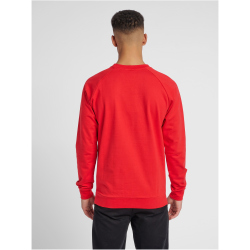 hummel GO Baumwoll Logo Sweatshirt Herren true red M