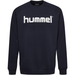 hummel GO Baumwoll Logo Sweatshirt Herren marine M