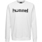 hummel GO Baumwoll Logo Sweatshirt Herren white S