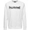 hummel GO Baumwoll Logo Sweatshirt Kinder white 152