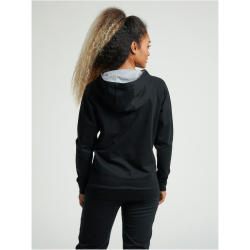 hummel GO Baumwoll Logo Hoodie Damen black XS