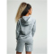 hummel GO Baumwoll Logo Hoodie Damen grey melange XS