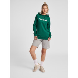 hummel GO Baumwoll Logo Hoodie Damen evergreen XS