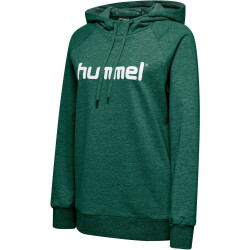 hummel GO Baumwoll Logo Hoodie Damen evergreen XL