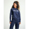 hummel GO Baumwoll Logo Hoodie Damen marine XS