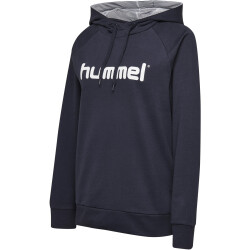 hummel GO Baumwoll Logo Hoodie Damen marine S