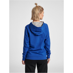 hummel GO Baumwoll Logo Hoodie Damen true blue XS