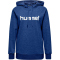 hummel GO Baumwoll Logo Hoodie Damen true blue XS