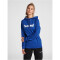 hummel GO Baumwoll Logo Hoodie Damen true blue XXL