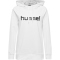 hummel GO Baumwoll Logo Hoodie Damen white XS