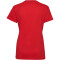 hummel GO Baumwoll Logo T-Shirt Damen kurzarm true red XS