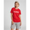 hummel GO Baumwoll Logo T-Shirt Damen kurzarm true red XS