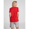 hummel GO Baumwoll Logo T-Shirt Damen kurzarm true red XS