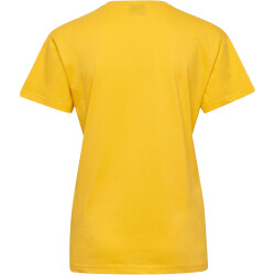 hummel GO Baumwoll Logo T-Shirt Damen kurzarm sports...