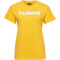 hummel GO Baumwoll Logo T-Shirt Damen kurzarm sports yellow XS