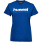 hummel GO Baumwoll Logo T-Shirt Damen kurzarm true blue XS