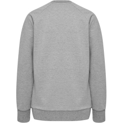 hummel GO Baumwoll Logo Sweatshirt Damen grey melange XS