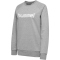 hummel GO Baumwoll Logo Sweatshirt Damen grey melange XS