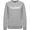 hummel GO Baumwoll Logo Sweatshirt Damen grey melange XS