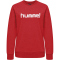 hummel GO Baumwoll Logo Sweatshirt Damen true red XS