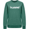 hummel GO Baumwoll Logo Sweatshirt Damen evergreen XS