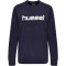 hummel GO Baumwoll Logo Sweatshirt Damen marine S