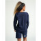 hummel GO Baumwoll Logo Sweatshirt Damen marine S