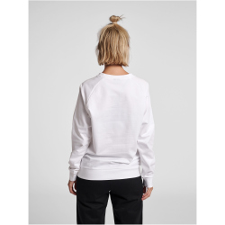 hummel GO Baumwoll Logo Sweatshirt Damen white XS