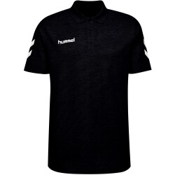 hummel GO Baumwoll Poloshirt Herren black S