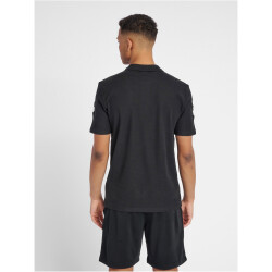 hummel GO Baumwoll Poloshirt Herren black S