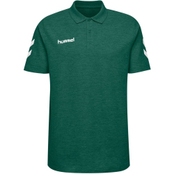 hummel GO Baumwoll Poloshirt Herren evergreen S