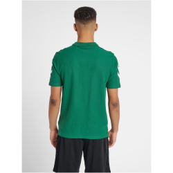 hummel GO Baumwoll Poloshirt Herren evergreen M