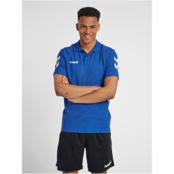 hummel GO Baumwoll Poloshirt Herren true blue M
