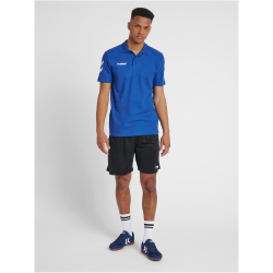 hummel GO Baumwoll Poloshirt Herren true blue M