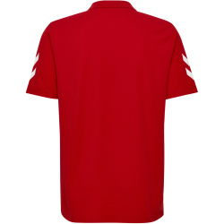 hummel GO Baumwoll Poloshirt Kinder true red 140