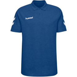 hummel GO Baumwoll Poloshirt Kinder true blue 140