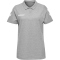 hummel GO Baumwoll Poloshirt Damen grey melange S