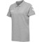 hummel GO Baumwoll Poloshirt Damen grey melange M