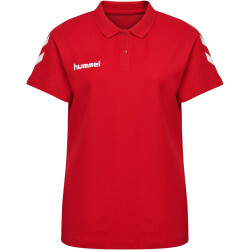 hummel GO Baumwoll Poloshirt Damen true red S