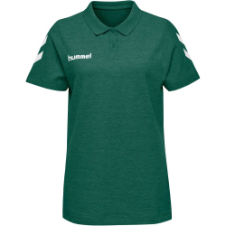 hummel GO Baumwoll Poloshirt Damen evergreen XL