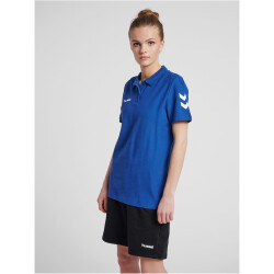 hummel GO Baumwoll Poloshirt Damen true blue XS