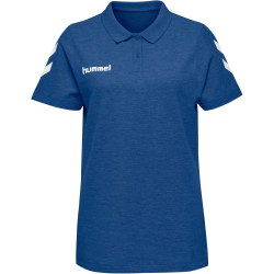 hummel GO Baumwoll Poloshirt Damen true blue S