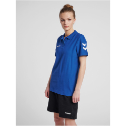 hummel GO Baumwoll Poloshirt Damen true blue S